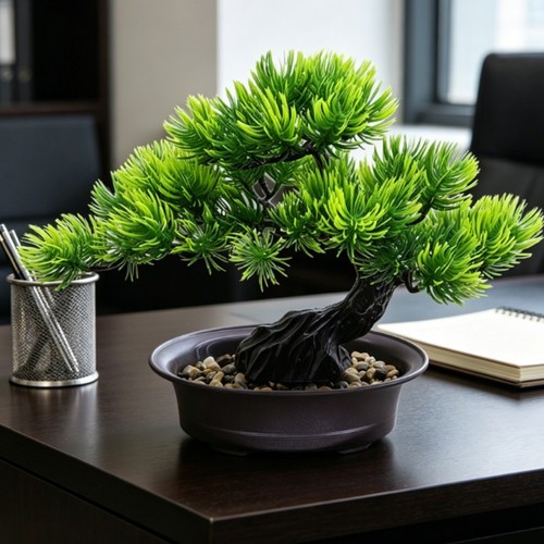 Plante plastique bonsaï pin