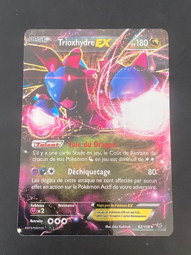 Carte pokemon trioxhydre - pokemon,
