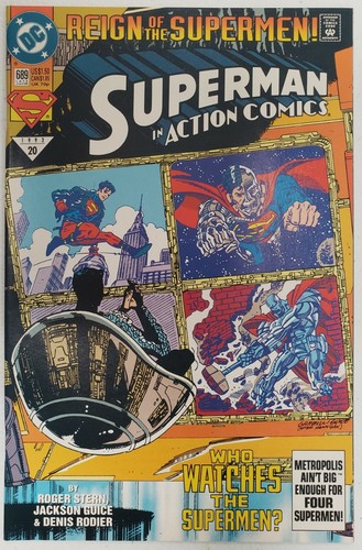 Action comics 689 - action, 1st
