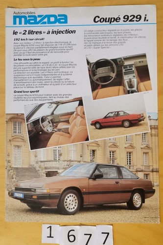 Mazda 929 coupe prospectus - i,