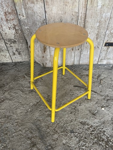 Tabouret industriel ancien - tabouret,