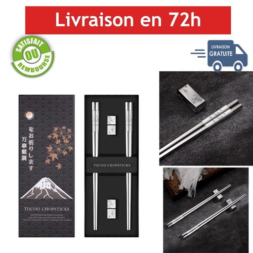 Baguettes inox titane - , 18/8