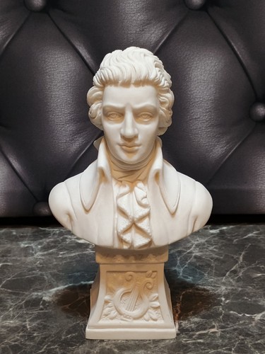 Buste mozart albâtre - mozart, en