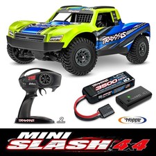 Traxxas TRX108164-1-YLW Traxxas Mini-Slash BL-2S 4x4 Jaune 1/16 Short Course RTR
