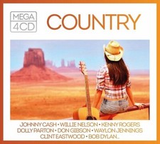 MEGA-COUNTRY - VARIOUS  4 CD NEUF 