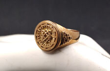 Bague celtique Or 14 carats homme