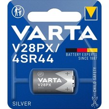 [REF63176] VARTA Blister de 1 Pile Silver 6,2V 4028 V28 PX 4SR44