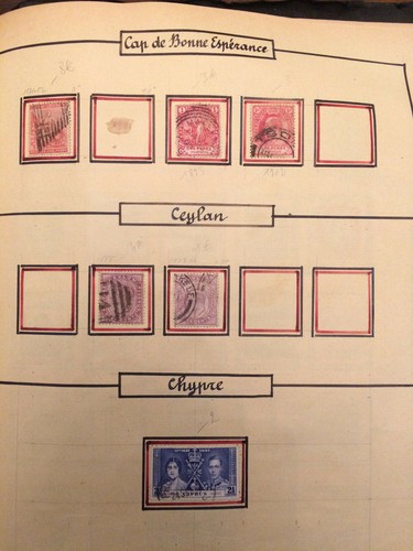 Timbres collection cap de - collection;,