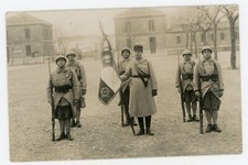CARTE PHOTO, 6 militaires