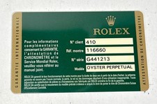 GENUINE ROLEX 116660