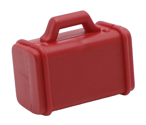 Playmobil valise rouge voyage - valise,