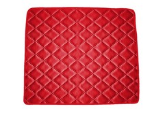 Matelassé Cuir éco ROUGE Tapis coffre pour Mercedes ML W163 1997-2005