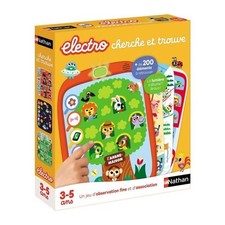 Electro cherche et trouve - Jeu éducatif - NATHAN - Des 3 ans