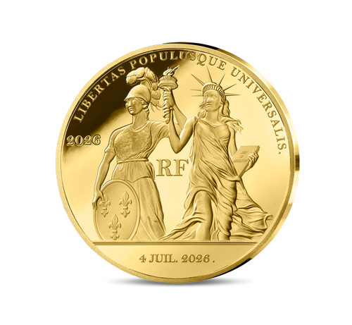 Liberty monnaie or - liberty, 50€