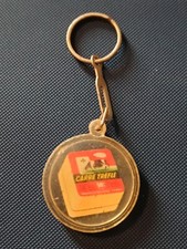 PORTE CLE CLEF CARRÉ TRÈFLE FROMAGERIE PUB RARE VINTAGE ANCIEN COLLECTION