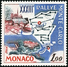 MONACO N° 616 " 33e RALLYE