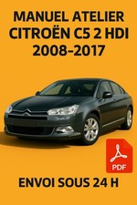 Manuel Atelier Citroen C5 2