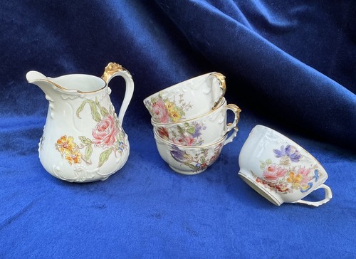 Pot lait ses tasses - et,