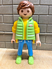 PLAYMOBIL Personnage Homme Jean Doudoune Débardeur 07 - pour CUSTOM RARE VINTAGE
