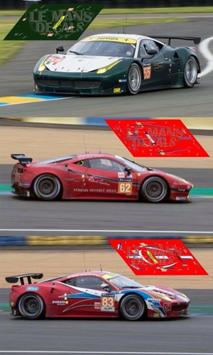 Décals ferrari 458 - 458, italia
