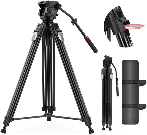 8in video tripod with - video,