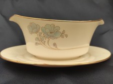 Saucière porcelaine NORITAKE JAPAN Blue And Gold