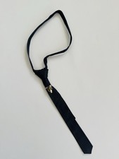 Cravate en cuir bijoux thème cheval - Vintage 1980s