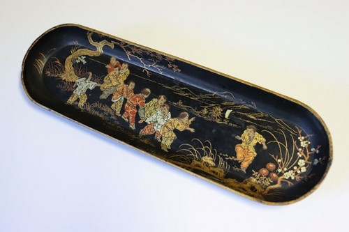 Ancien plumiers carton bouilli - plumiers,