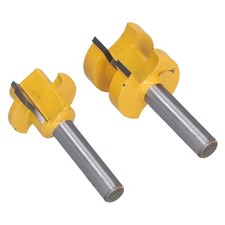 Lot De 2 Fraises à Rainurer