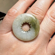 Bague Anneau Donut Spinning En