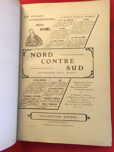 Jules verne nord contre sud - verne,
