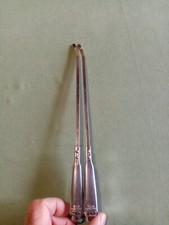 RENAULT DAUPHINE Paire de bras d'essuie glace MARCHAL chromés