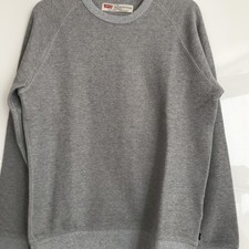 Levis Sweat Shirt Neuf Gris S Coton Épaisse