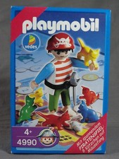 PLAYMOBIL VEDES 4992 jeux de voyage PIRATE rayé chaton chat couleur BOITE NEUVE