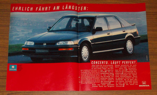 Rare advertising honda - rare,