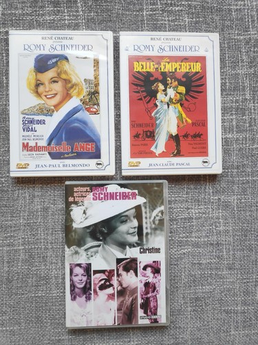 Lot dvd romy schneider alain - lot,