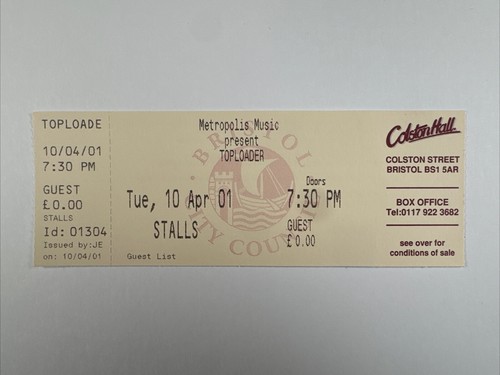 Toploader dan hipgrave billet - toploader,
