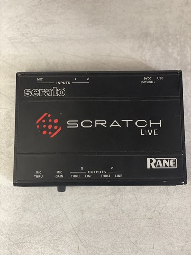 Serato scratch live - scratch, sl1