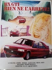 CITROEN BX GTI - AFFICHE