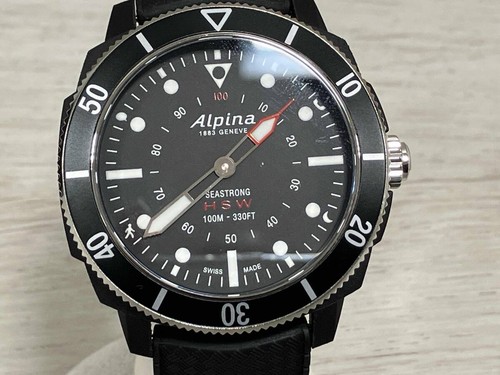 Alpina 282lbb black dial - al-282lbb,
