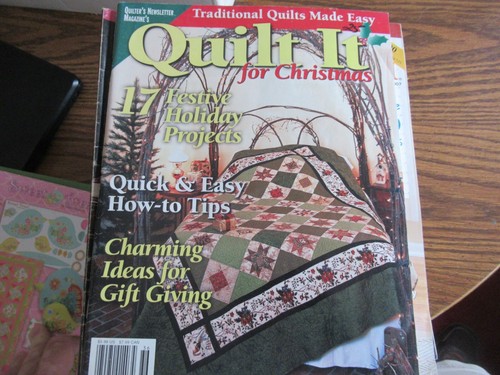 Vintage quilting magazine pick - vintage,