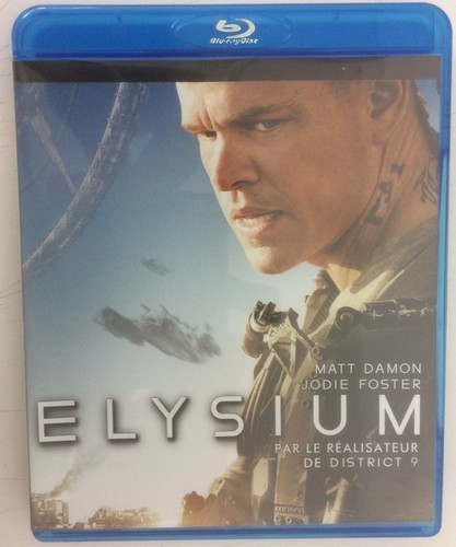 Elysium blu ray - elysium, blu-ray