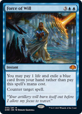Magic MTG - Force of Will - Dominaria Remastered - NMINT- - EN
