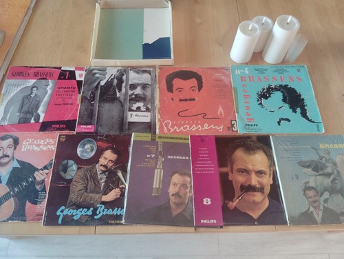 Brassens coffret vinyles - coffret,