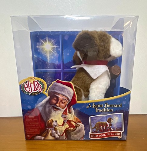 Elf pets saint bernard plush - pets,