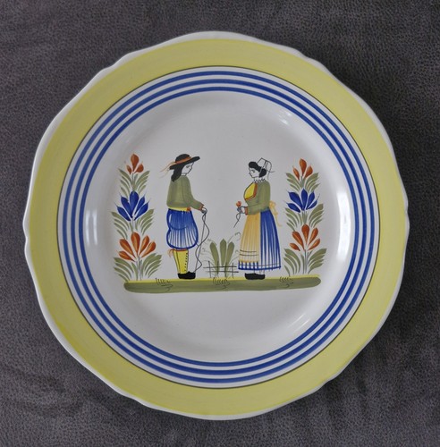 Assiette henriot quimper - assiette,