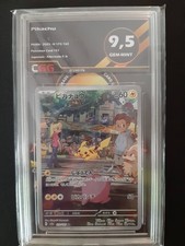 Carte Pokémon - Pikachu - AR 173/165 - 151 EV3.5 FR - CGG Grading 9.5