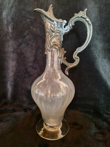 Aiguière art nouveau verre - aiguière,