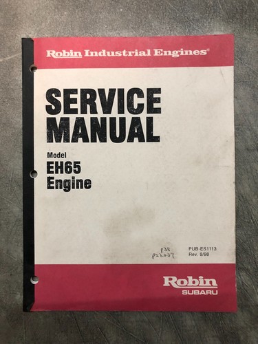 Manuel service moteur - service, du