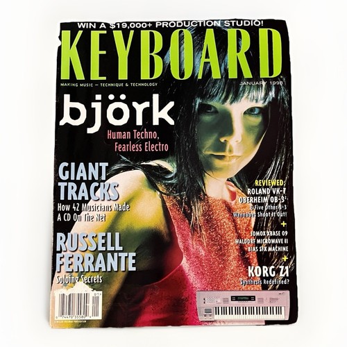 Keyboard magazine january 1998 - magazine,